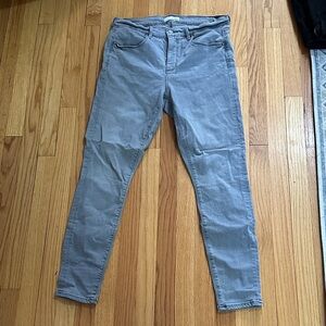 LOFT Charcoal Denim Pants